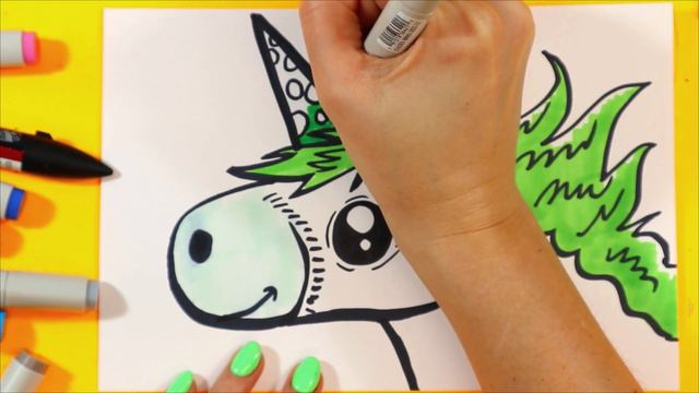 Kids Unicorn Art and Drawing Lesson: Unicorn Art for Kids смотреть онлайн