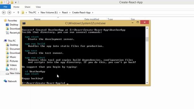 Set Up React Environment Using Create-React-App смотреть онлайн