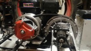 Самодельный миниснегоход с вариатором сафари.