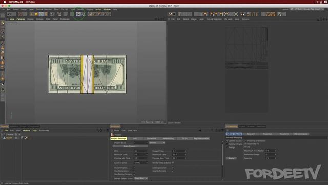 Fix Upside Down Texture Map | Cinema 4D Quick Tip | FordeeTV