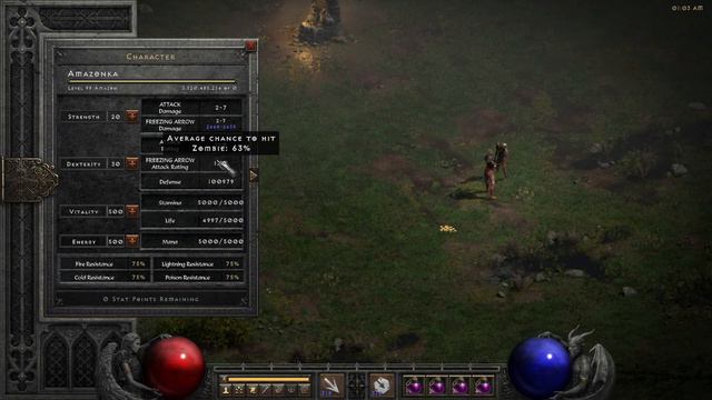 Diablo 2 Resurrected 2.4 PTR - Strafe attack rating bug смотреть онлайн