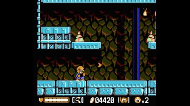 Dendy (Famicom,Nintendo,Nes) 8-bit Mitsume Ga Tooru Bosozo Edition Stage 1