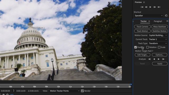Motion Tracking in After Effects: How to Use the Point Tracker смотреть онлайн