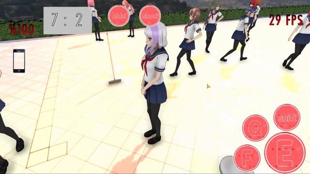 Another Time Yandere Fan game ANDROID & PC + DL смотреть онлайн