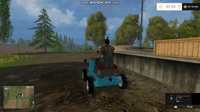 Farming Simulator 2015! Прописал свет стопарей и добавил стрелку фуел смотреть онлайн