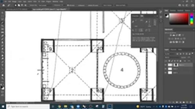 Photoshop Combining Digital and Manual Drawings смотреть онлайн