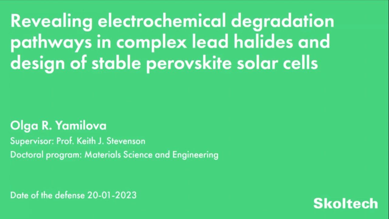 PhD Thesis Defense. Olga Yamilova смотреть онлайн