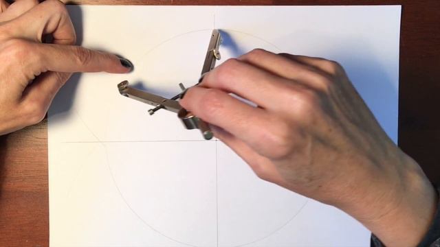 How to Evenly Divide a Circle with a Compass - Mandala Tutorial смотреть онлайн