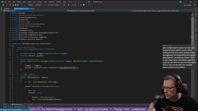 Live Coding with Matt Groves - Episode 42 - Microservice on Azure AKS смотреть онлайн