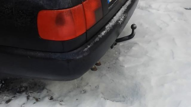 Audi a6 c4 2.5 tdi AEL cold start problem -8 C смотреть онлайн