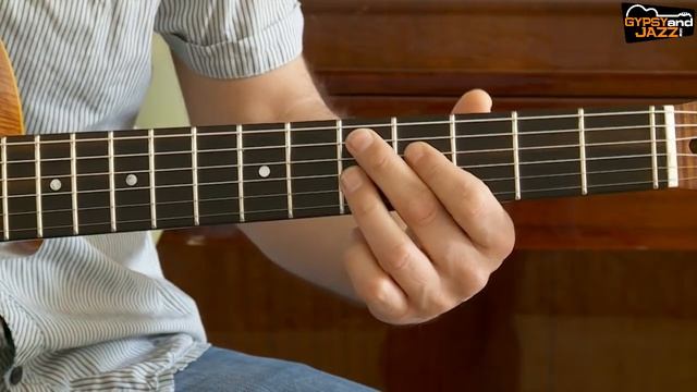 Gypsy Jazz Guitar Chords: How To Play "La Pompe" смотреть онлайн