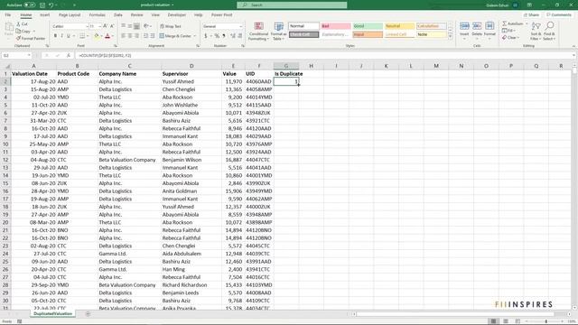 Introductory Excel Tutorial - How to Find Duplicates using Formulas смотреть онлайн