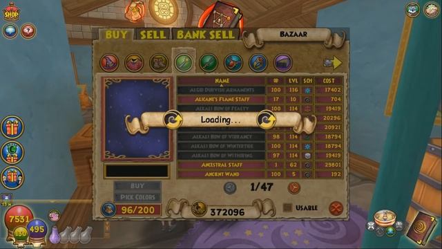 HOW TO BAZAAR FARM FOR CODE WANDS!!! *:･ﾟ✧* | Wizard101 смотреть онлайн