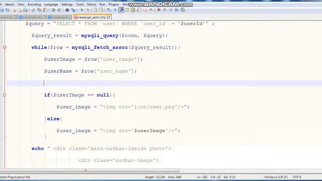 Messenger Chat Website Part-47: Users Online and Time ago Status AJAX PHP MYSQLI. смотреть онлайн