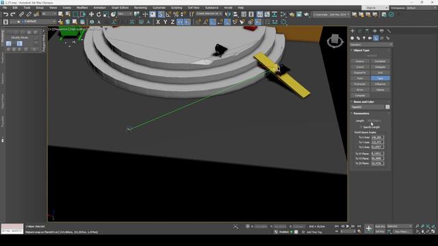 Как измерить расстояние в 3Ds Max смотреть онлайн