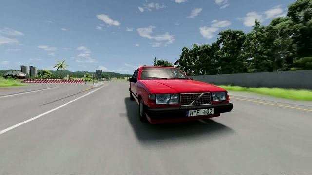 Aston Martin Vanquish VS VOLVO 740 {BeamNG.drive} смотреть онлайн