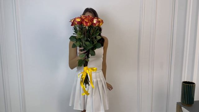 Купить 13 роз Букет №14 на FlowBeri ru смотреть онлайн