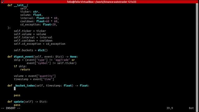 Writing a Binance Auto Trader using Python - Volume Alert Bot Part I смотреть онлайн