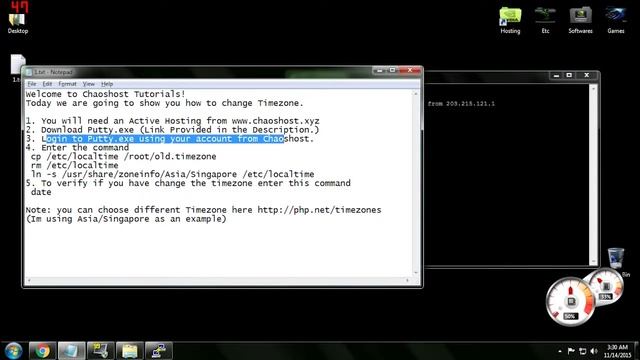 How to Change Timezone by Chaoshost смотреть онлайн