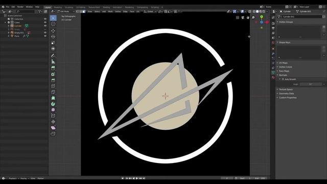 Turn Your Logo into a 3D Model in Blender 3D смотреть онлайн