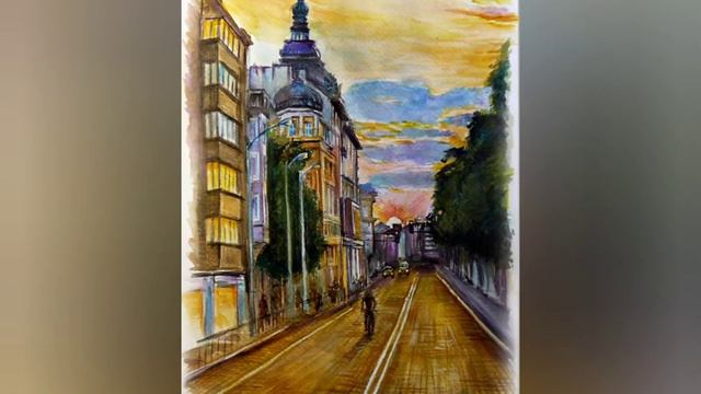 Sofia in paintings - part 2, artworks by Dimitar Petrov смотреть онлайн