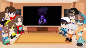 ~Реакция майнкрафтеров на Райма~ /gacha club/