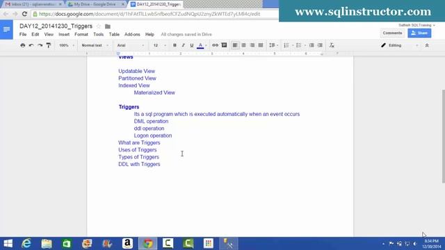 MS SQL Tutorials - Triggers смотреть онлайн