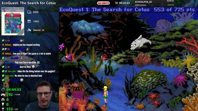 ? EcoQuest: The Search for Cetus game ending - Adventure Quest #292 смотреть онлайн
