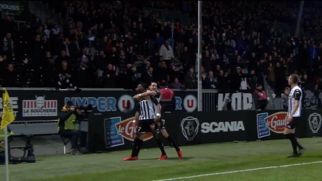Goal Karl TOKO EKAMBI (43') / Angers SCO - Dijon FCO (2-1) / 2017-18 смотреть онлайн