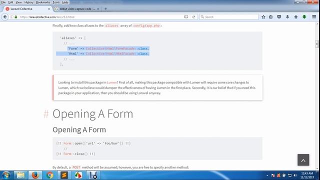 Laravel 5.4 how to use laravel collective form package Bangla part:09 смотреть онлайн