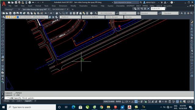 Quay khung nhìn Mview trong Layout AutoCAD - Định Tỷ Lệ Layout AutoCAD смотреть онлайн