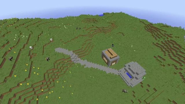 Minecraft Creative World № 1 Деревня !!! смотреть онлайн