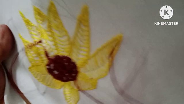 embroidery easy hand embroidery flower design #patchwork #sewing #diyl #costura смотреть онлайн