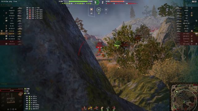 KAMPFPANZER 07 RH на 15 хп ! Карелия World Of Tanks !  средний танк  бой на гайд ! Новая имба !