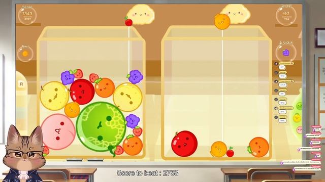 Can I beat Chat at Suika Game? смотреть онлайн