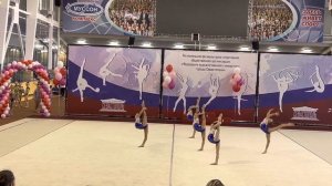 Художественная гимнастика групповые упражнения 2016 год Севастополь команда Керчь новое