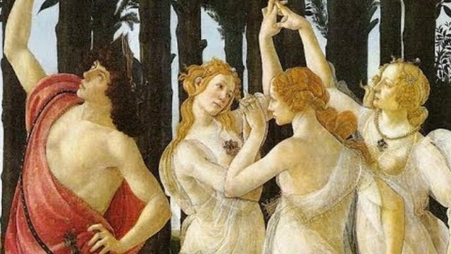 "Весна" Сандро Боттичелли смотреть онлайн