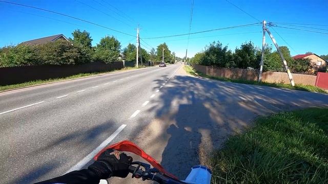 Выехали с Грунтовки На Шоссе - Вкус Свободы! / Покатушки на питбайке Бсе 125 и Аполло 150 смотреть онлайн