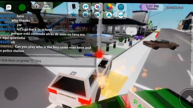 Trolling players with police sirens in Brookhaven(funny) #roblox #viral #youtube смотреть онлайн