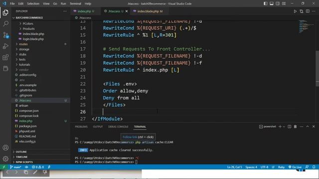 Hosting Laravel 9 Project in Hindi/Urdu | #php | #Deploying Project смотреть онлайн