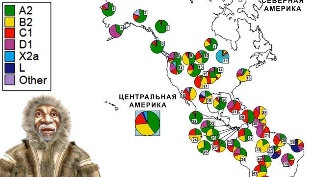 Заселение Северной и Южной Америки по новым данным ДНК древних жителей Берингии. История индейцев смотреть онлайн