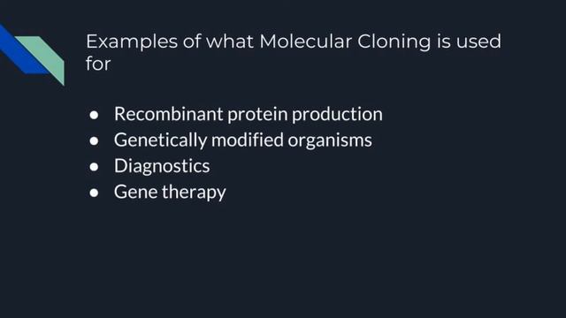 Molecular Cloning Lesson 0 - Introduction смотреть онлайн