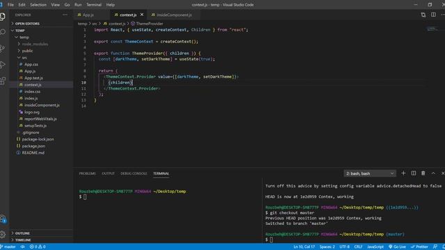 React, context api смотреть онлайн