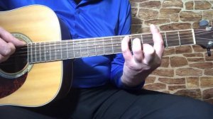 Аккорд Eb на гитаре