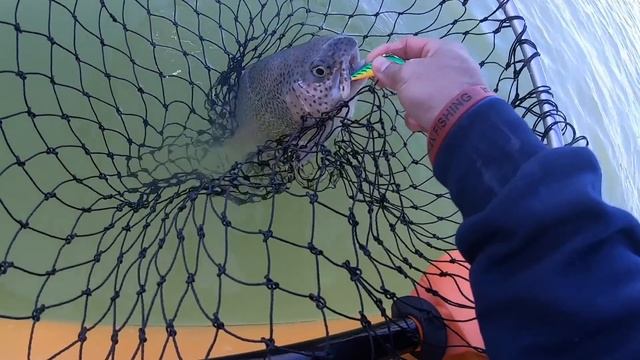 Catching, Cooking and Eating my FIRST Rainbow Trout смотреть онлайн