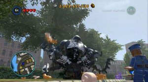 LEGO Marvel Super Heroes - Venom Free Roam Gameplay