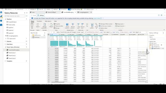 ADF Power Query Pipeline Example смотреть онлайн