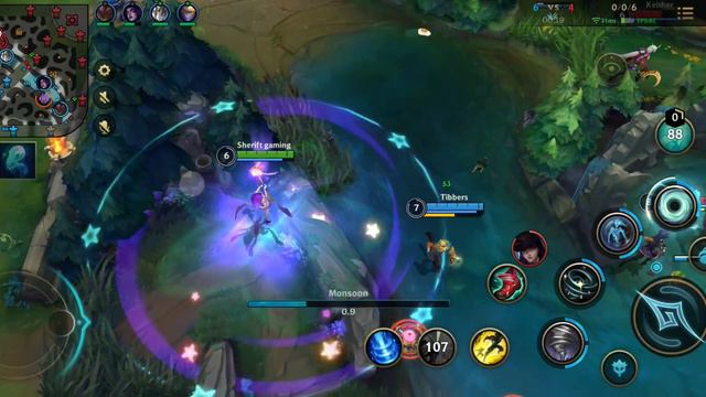 Janna support Ezreal! Lux left Wild rift || League of Legends смотреть онлайн