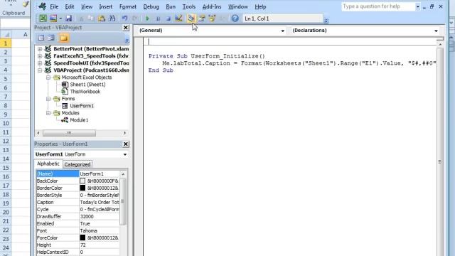 Excel - Floating Box Visible While Scrolling: Episode 1660 смотреть онлайн