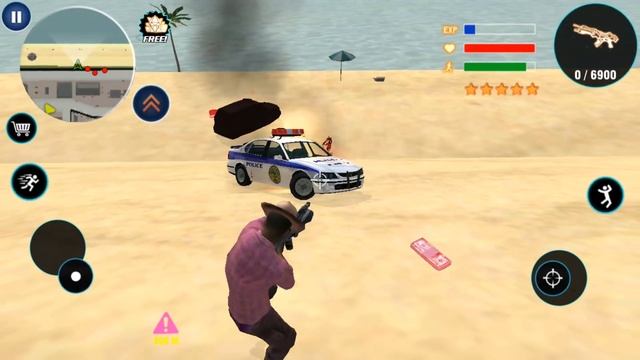 Real Gangster Crime Game Update #16 New Robots | by Naxeex Studio | Android GameFHD смотреть онлайн
